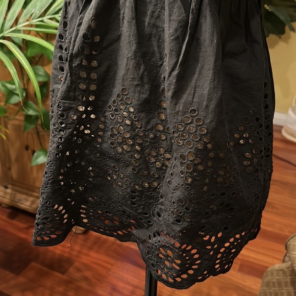 Love Stitch Eyelet Babydoll Tank - Picture 3 of 3